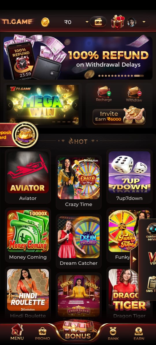 T1 Game – Play & Earn Real Cash Online